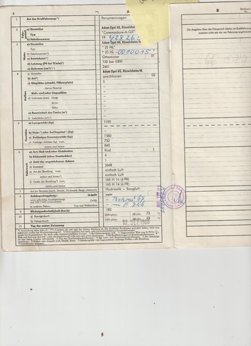Opel commodore gs - commodore,