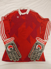 Adidas Uhlsport  Retro Vintage  1980  Torwarthandschuhe und Towarttrikot