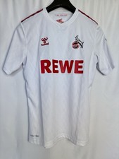Hummel 1. FC Köln 2023-24 Heim Trikot Gr. L Weiß Bundesliga Original ✅