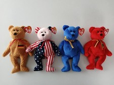 4 verschiedene Ty Beanie Baby