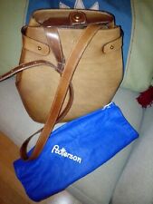Patterson Lederbeutel /Tasche Patterson braun