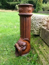 Fallrohr Auslauf, Wasser-Speier Fisch, Ablauf/Einlauf Dachrinne u. Brunnen