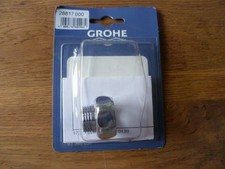 Grohe Adapter Red-Stück 3/4" x1/2"  für Brauseschlauch Nr. 28817000 chrom