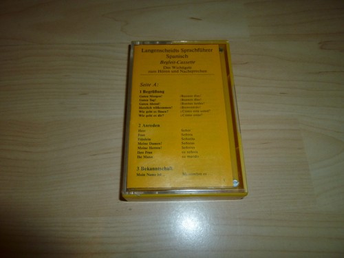 Kassette langenscheidts - kassette,