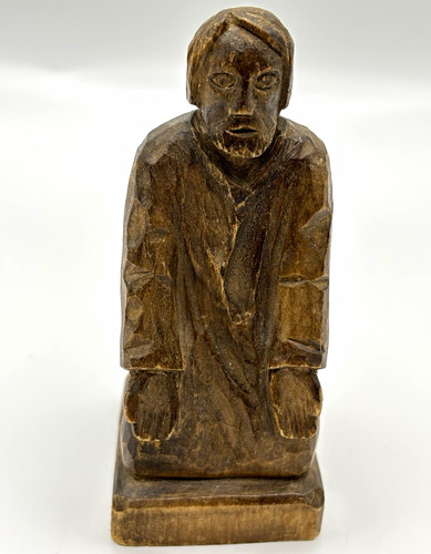 Handgeschnitzte holz skulptur - handgeschnitzte,