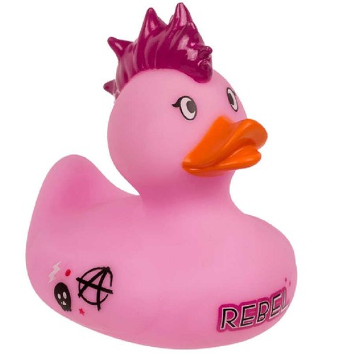 Badeente punker quietscheente - punker,