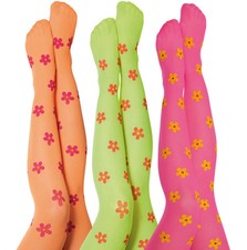 Strumpfhose Blumen Hippie 60er 70er Jahre Strumpfhose Flower Power 125613213