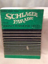 Schlager Parade Buch 38, Für Die Magnus Harmonie Orgel