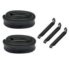 2x Fahrradschlauch 10-12-14-16-20-24-26-27-28-29 Zoll AV/DV/FV mit 3 Reifenheber