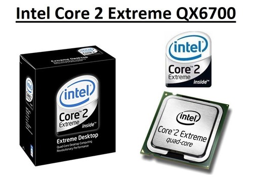 Intel core extreme - core, qx6700