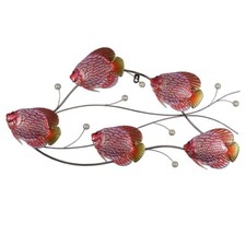 CIM Metall Wand Deko RED SEA