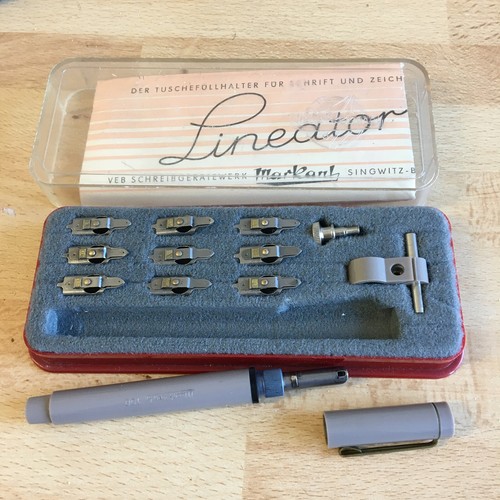 Ddr vintage tuschefüllhalter - ddr,