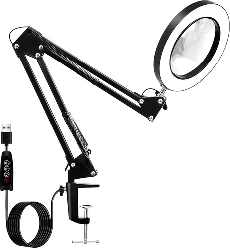Lupe mit licht 10x - lupe,