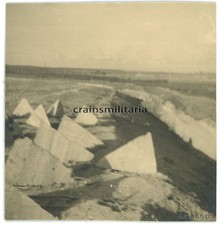 Orig. Foto Panzersperren