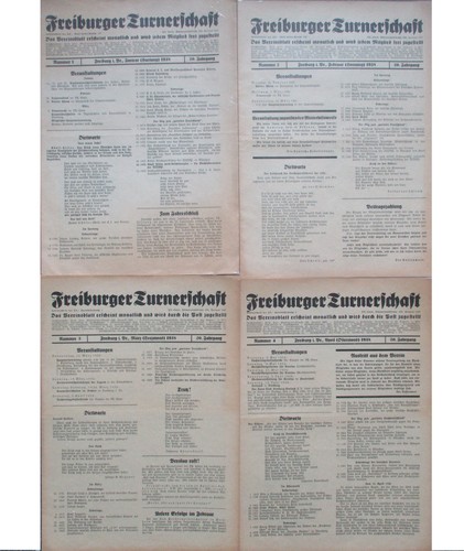 1844 freiburg turnerschaft - freiburg,