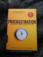Procrastination - Why You Do It, What to Do about It Now - Jane Burka (u. a.)