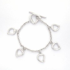 Yves Saint Laurent Armband Open Heart Silber 925