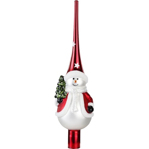Christbaumspitze schneemann - christbaumspitze,