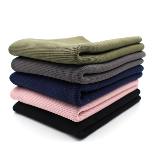 Rib bündchenstoff set bunt3 - bündchenstoff,