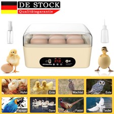 9-12 Eier Inkubator Brutmaschine Brutkasten Brutapparat Vollautomatisch Brüter