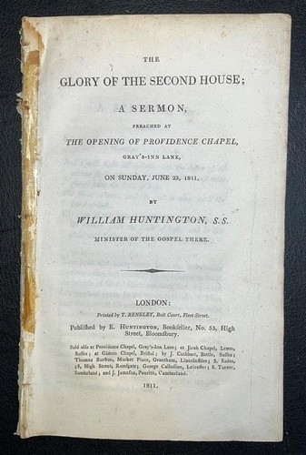 1811 william huntington glory - 1811,