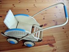 50er Vintage Puppenwagen Kinderwagen Sportwagen Midcentury Stromlinien Design