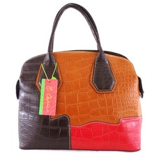 Tasche Damen Henkel mehrfarbig