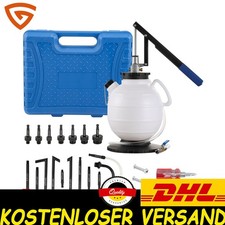 Getriebeöl Öl Einfüllgerät mit 15 ATF Adaptern Ölwechsel 7,5 l mit Handpumpe