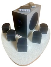 5.1 Soundsystem für PC und TV mit Remote Control und Digital Converter