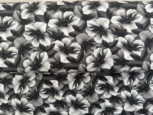 Baumwolljersey digital blume - baumwolljersey,