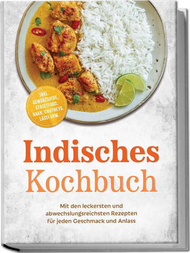 Indisches kochbuch mit den - indisches,