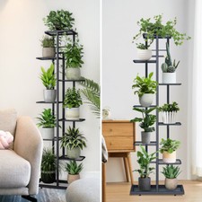 Blumenständer Metall Grau