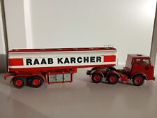 Siku V288 Hanomag Henschel Tankauflieger Raab Karcher Tanksattelzug Werbemodell