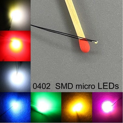 Verkabelt 0402 micro smd leds - verkabelt,