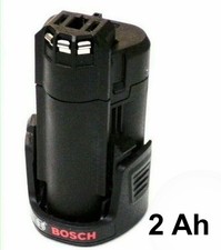 Original Bosch Akku 10,8 / 12 V  Neu Bestückt mit 2.0 Ah  2000 mAh (2607336909 /