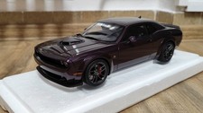 Dodge Challenger R/T Scat Pack Shaker Widebody 2022 Hellraisin 1:18 Autoart
