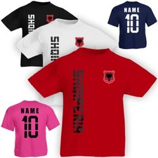 Kinder T-Shirt Trikot Albanien