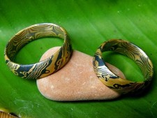 Trauringe Mokume Gane Gold 900