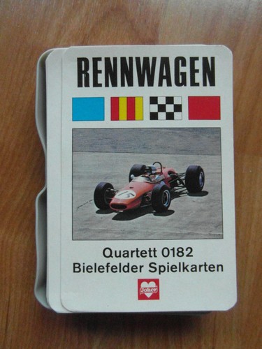 Quartett rennwagen 0182 - quartett, nr.0182