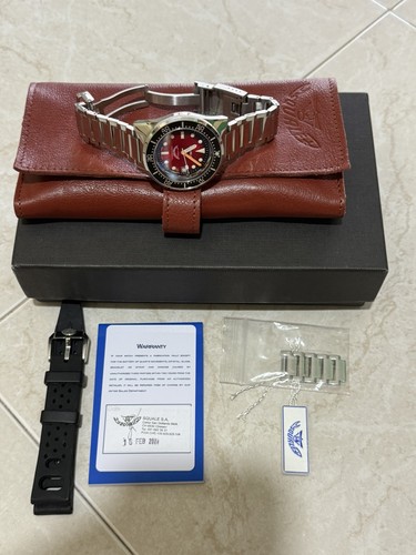 Squale 1521 red passion sunray - passion,