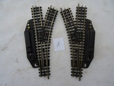 Trix Express H0 Gleismaterial 1 Paar Weichen 4362 mit 4316 Funktion ok -1-