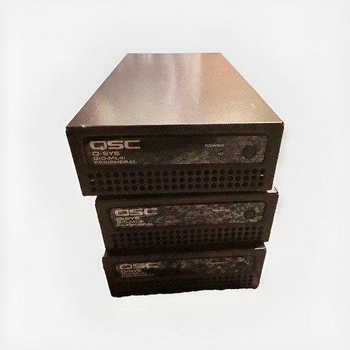 Qsc qio ml4i - 3x, netzwerk