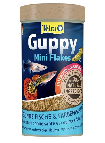Tetra guppy mini flakes - guppy,