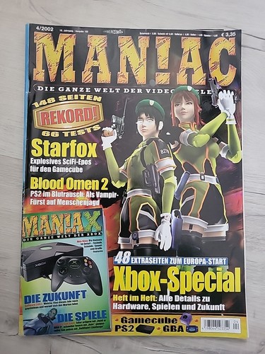 Maniac 2002 heft magazin - maniac, /