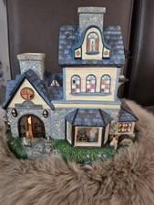 Partylite Olde World Village gr. Haus Nr. 1 Teelichthalter Kerzenhalter