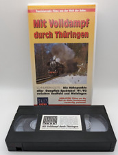 Bahn Extra Video - Mit Volldampf durch Tühringen - VHS