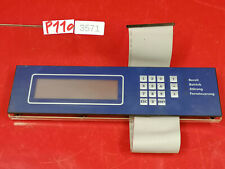 Display für Blockheizkraftwerk  MSC Vertriebs GmbH 2X2.927.139-VO/BST  Gebraucht