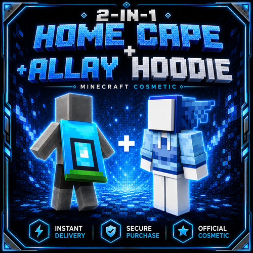 Minecraft home cape - minecraft, allay