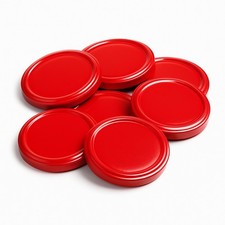 100 x Ersatzdeckel To 66 Rot