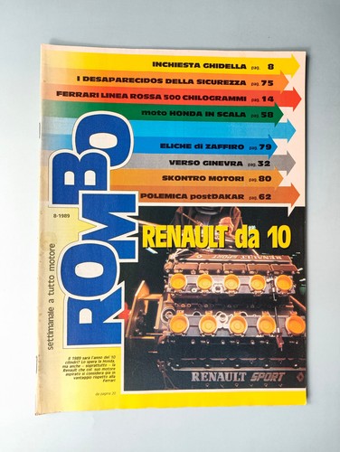 Rombo 1989 renault - rombo, 8-1989